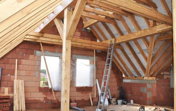 Rood End attic trusses